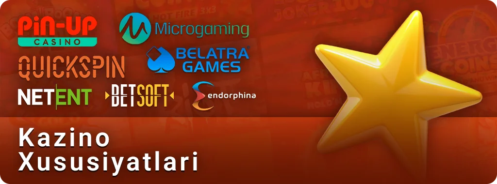 PIN Up O'zbekiston veb-saytida kazino qanday ajralib turadi