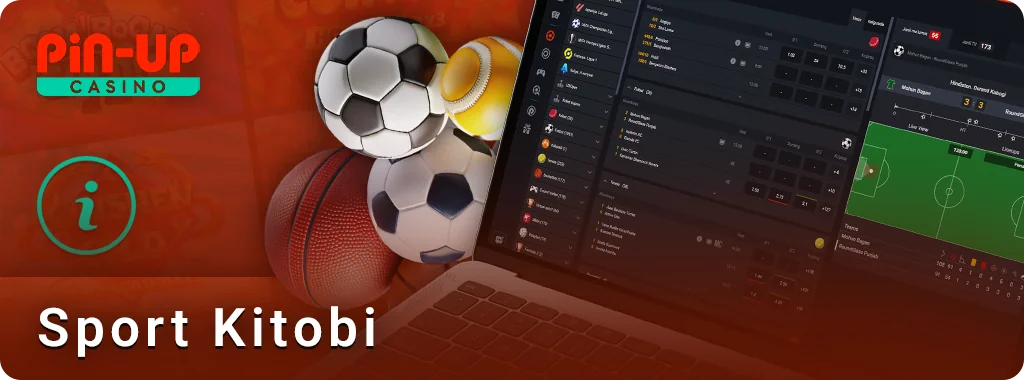 PIN Up O'zbekistonda sport tikish bo'limi haqida