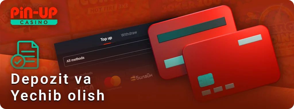 Onlayn kazino PIN Up to'lov qoidalari